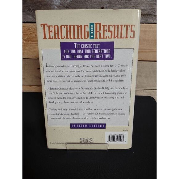 Teaching for Results by Findley B. Edge Hardback Book ISBN 9780805410945 - Picture 2 of 2